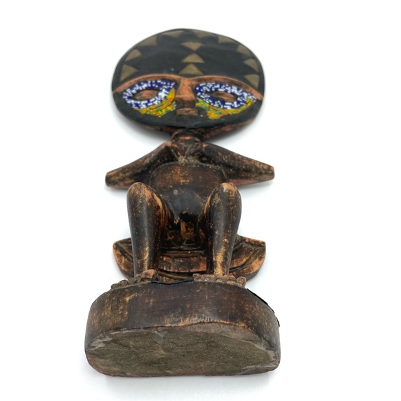 Wooden Ashanti Fertility Doll Statue - Picture 4 of 11